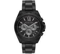 Montre Chronographe - MICHAEL KORS - Brecken - Noir - Acier Inoxydable - 5 ATM