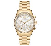Montre chronographe - Michael Kors - Lexington - Acier inoxydable - Or - 38 mm