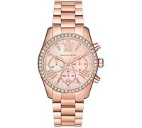 Montre chronographe - MICHAEL KORS - Lexington - Acier inoxydable - Or rose - 10 ATM