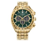 Citizen, Homme, Accessoires, Jaune, Taille: ONE Size Montre Carson 43mm