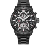 Montre chronographe pour homme Neist - POLICE - PEWJK0021806 - Bracelet IP noir - Cadran noir
