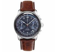 Montre Chronographe Pour Homme Zeppelin 7614-3 Avec Bracelet En Cuir