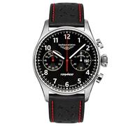 Bauhaus Montre Hommes Aviation Ct-Bha Tornade Chrono, Noir/Rouge Chrono 2770-02