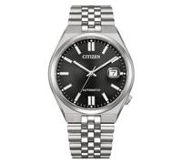 Citizen NK0020-55E TSUYOSA 60 Montre automatique pour homme en acier inoxydable argenté noir 40 mm
