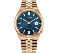 Citizen NK0023-57L TSUYOSA 60 Montre automatique pour homme en acier inoxydable or rose bleu 40 mm