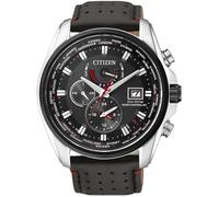 Montre - CITIZEN - AT9036-08E - Eco-Drive - Noir - Quartz - Bracelet en cuir