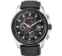 Montre - CITIZEN - AT9036-08E - Eco-Drive - Noir - Quartz - Bracelet en cuir Noir G
