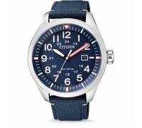 Montre - Citizen - AW5000-16L - Cuir - Bleu - Énergie solaire