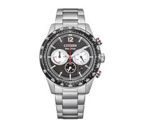 Citizen CA4714-55E Racing Chronographe Montre pour homme avec mouvement solaire Eco-Drive, boîtier en acier inoxydable, 10 ATM