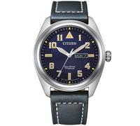 Citizen Montre Homme NH839020LC Automatique Mécanique Bracelet Bleu G