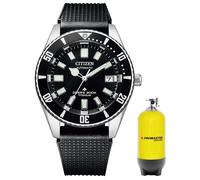 Montre Citizen - Hommes - NB6021-17E - Noir Caoutchouc - 41mm - 20 bar - Automatique