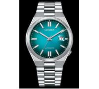 Citizen Montre Homme NJ015188X Automatique 40 mm Verre saphir Bracelet gris