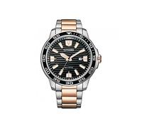 Citizen Montre pour Homme Analogique Eco-Drive avec Un Bracelet en Acier Inoxydable