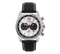 Montre Citizen Solaire Blanc Cadran Cuir CA4640-09A 100M Pour des hommes
