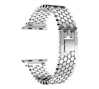 Montre compatible 8 45 mm, bracelet en métal Krd30 | Couleur: Or Rose Or Rose