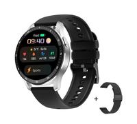 Montre Connect¿¿E 2 En 1 Pour Les Hommes",¿¿Tanche Conforme ¿¿ La Norme Ip67,Moniteur De Rythme Cardiaque Et D'activit¿¿ Sportive,Avec ¿¿Couteurs Tws Et Bluetooth,"2024 - Type Silver