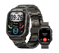 Montre connecté Homme KOSPET M3 Montre Sport 50m Etanche,40+ Jours,Répondre/appeler, Sommeil, Tracker d'Activit - Noir - 2 Bandes