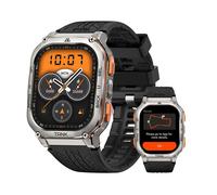 Montre connecté Homme KOSPET M3 Ultra Montre Sport GPS 50m Etanche,40+ Jours,Répondre/appeler,Sommeil,Tracker d'Activit - Argent