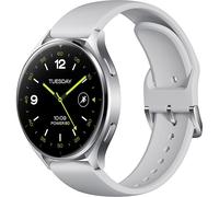 Xiaomi Watch 2 3,63 cm (1.43") AMOLED 46 mm Numérique 466 x 466 pixels Écran tactile Argent Wifi GPS (satellite)