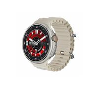 Montre Connectée 1.6' TFT Tactile Appels Voix Suivi Santé IP67 Gris