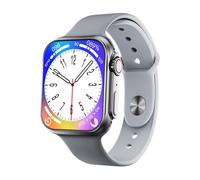 Montre Connectée 2.0 Pouces Écran Tactile IP68 Suivi Cardiaque Et Oxygène Sanguin Argent YONIS