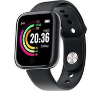 Montre Connectée 4.0 Waterproof IP67 avec Capteur Cardiaque Eko Noir G