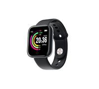 Montre Connectée 4.0 Waterproof IP67 avec Capteur Cardiaque Noir
