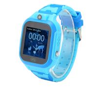 Montre ConnectéE 4g Pour Enfants, éTanche Ip67, éCran Tactile, 2 Voies, Appel VidéO Vocal, Alarme Sos, CaméRa Hd, Pour GarçOns Et Filles, TéLéPhone Bleu
