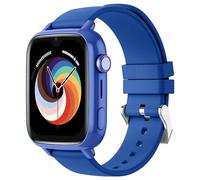 Montre Connectée 4g Pour Enfants, Gps, Wifi, Appel Vidéo, Application Sos, Téléchargement, Caméra, Moniteur, Localisation, Téléphone-Bleu