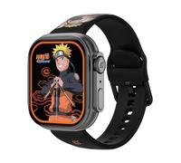 Abyx Fit Touch 5 - Naruto Edition Montre connectée IP68 avec écran Tactile AMOLED 1,75 Pouce, Prise des appels, Suivi de la santé (Pression artérielle, Cardio, Sommeil, SpO2) et 123 Sports.