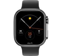Abyx Montre connectée Fit Touch 5 – Écran AMOLED 1,75 pouce Tactile, Suivi santé, IP68, Gris foncé