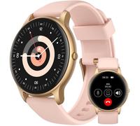 Montre Connectée AGPTEK Femme Bluetooth 5.2 SpO2 Fréquence Cardiaque Sommeil Blanc