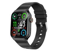 Montre Connectée - AKASHI - Noir - Ecran 2.01 pouces - 100 modes sport - Appels mains libres