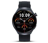Montre Connectée Altora Everyday avec Écran Rond 60Hz et Appels Bluetooth IP68 3mk Noir