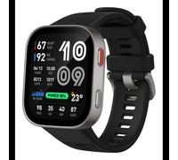 Amazfit Bip Max 50 mm Montre Connectée, Écran AMOLED 2,07", Autonomie 20 Jours, GPS & Cartes, 4 Go Stockage, Tracker d’Activité avec Entraînement Hybride, 150+ Sports, Mode HYROX, pour Android iPhone