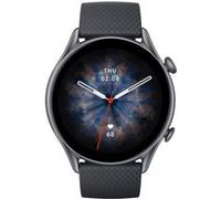 Montre connectée Amazfit Montre Connectée GTR 3 Pro A2040 1.4 AMOLED Bluetooth 5 GPS Capteur Fréquence Cardiaque Analyse du Sommeil Android Noir