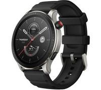 Amazfit GTR 4 Montre Connectée Homme GPS, SpO2/Cardiofréquencemètre/Moniteur de Sommeil, 150+ Modes Sportifs, Appel Bluetooth, Alexa, 1.43" AMOLED Smartwatch Sport(Noir)