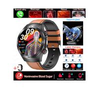 Montre connectée AMOLED de 1,49 pouce pour hommes, trois modèles, glycémie, graisse, acide urique, ECG