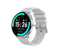 Montre connectée AMOLED Screen Forever Silicone Gris (Appel, Santé, Sp
