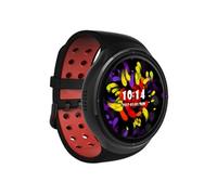 Montre Connectée Android AMOLED 1.39' IP54 GPS Cardio Podomètre 16GB Noir