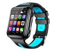 Montre Connectée Android GPS 4G 1.54" Smartwatch 1+8Go Bluetooth WiFi Noir Bleu + SD 4Go YONIS