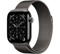 Montre connectée APPLE WATCH 46mm Tit Ardoise Milan Serie 11 M/L Cell