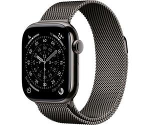 Montre connectée APPLE WATCH 46mm Tit Ardoise Milan Serie 11 M/L Cellular