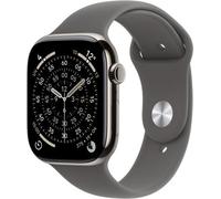 Montre connectée APPLE WATCH 46mm Tit Naturel / Gris Serie 11 M/L Cel