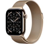 Montre connectée APPLE WATCH 46mm Tit Or Milanais Serie 11 M/L Cellul