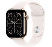 Montre connectée APPLE WATCH 46mm Tit Or / Rose Serie 11 S/M Cellular