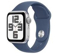 Montre connectée APPLE WATCH SE 44mm Argent/Denim M/L