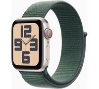 Montre connectée APPLE WATCH SE 44mm Lumière Stellaire/Vert Loop