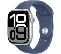 Apple Watch Series 10 OLED 42 mm Numérique 374 x 446 pixels Écran tactile Argent Wifi GPS (satellite)