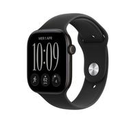 Montre connectée Apple Watch Series 12 OLED 46mm 416x496 pixels écran tactile Wifi GPS noir MJEL4ZR/A